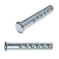 UCLP38212 3/8" X 2-1/2" Universal Clevis Pin, Low Carbon Steel, Zinc